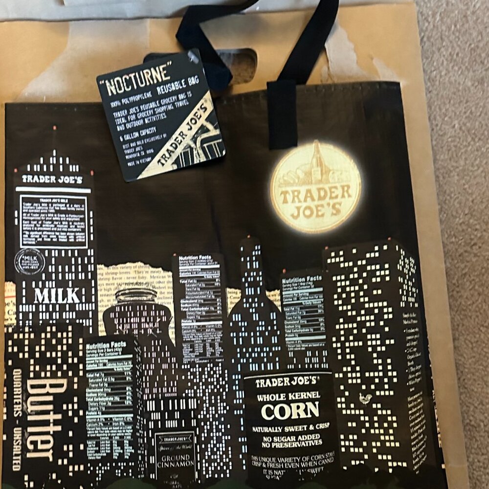 Trader Joe’s Reusable Grocery Tote Bag